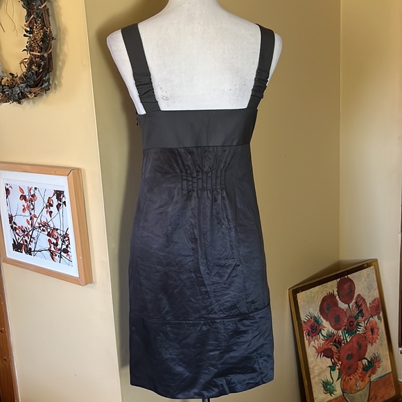 SEE by CHLOE Size 6 TankDress Empire Waist Logo-Button "overall" Straps Overalls - Picture 6 of 17